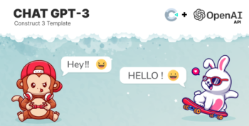 Chat GPT-3 OpenAI Construct 3 Chat Template 1.1