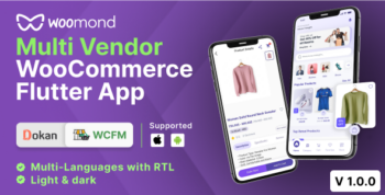 WooMond WooCommerce - Flutter eCommerce Mobile App