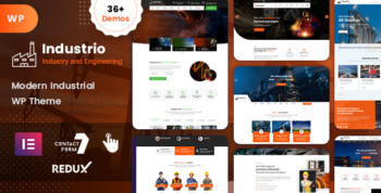 Industrio - Industrial WordPress