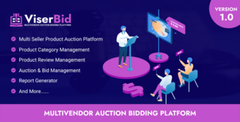 ViserBid - Multivendor Auction Bidding Platform 2.0