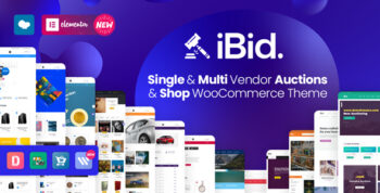 iBid - Multi Vendor Auctions WooCommerce Theme 3.7