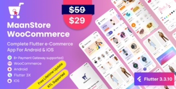 MaanStore - Flutter eCommerce Full App ( Android & iOS )