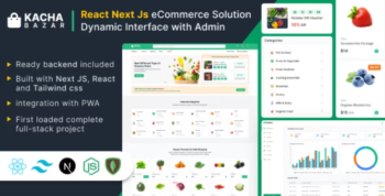 KachaBazar React Next Js eCommerce Solution 2.0.0