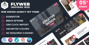 Flyweb - Web Design Agency WordPress Theme