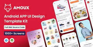 AmouX – Android Material Design UI Templates for Xamarin and Android Studio 1.2