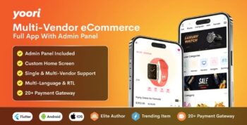 YOORI – Flutter Multi-Vendor eCommerce Customer App 1.1.6