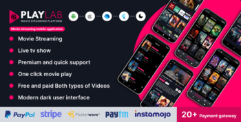 PlayLab – Cross Platform on Demand Movie Streaming Mobile Application 3.2