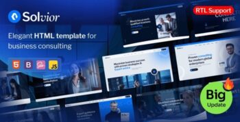 Solvior - Business Consulting HTML Template